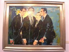 Leroy Neiman Kirby Stone Four 1965 Signed original painting Acrylic on Board, used for sale  Shipping to Canada