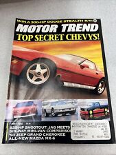 Motor Trend Magazine mayo 1992 Secret Chevys Mazda Jeep minivan comparación T7 segunda mano  Embacar hacia Mexico