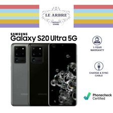  Samsung Galaxy S20 Ultra 5G 128 GB Desbloqueado Negro Cósmico Gris - Caja Abierta segunda mano  Embacar hacia Argentina