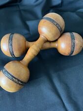 weights vintage wooden for sale  Long Beach