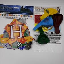 Balões Harry Potter Hogwarts feliz aniversário 6' banner festa comprar usado  Enviando para Brazil