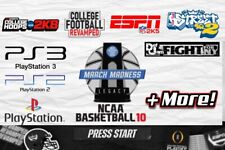 Baloncesto NCAA 10 PS3 con March Madness Legacy V6 + fútbol americano universitario renovado segunda mano  Embacar hacia Argentina