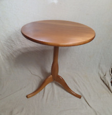Oak Pedestal Side/Occasional Table for sale  Shipping to South Africa