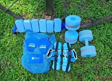 Water Aerobics Workout Barbells, Belt, Hand Gloves, Carrying Bag  (8 piece set) for sale  Shipping to South Africa