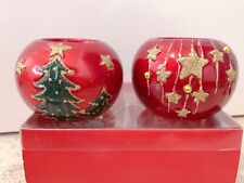 Set weihnachtsdeko kerzenhalte gebraucht kaufen  Rheinmünster