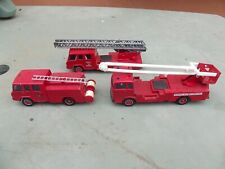 solido lot camion de pompier berliet mercedes d'occasion  Montreuil