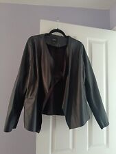 Leather look jacket for sale  FERNDOWN