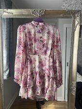 Boohoo floral pink for sale  PETERBOROUGH