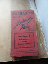 1947 michelin guide d'occasion  Bains-les-Bains