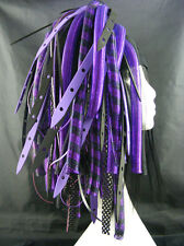 CYBERLOXSHOP PURPLEWEB CYBERLOX CYBER HAIR FALLS DREADS GOTH RAVE PURPLE BLACK for sale  Shipping to South Africa