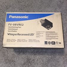 Usado, Panasonic FV-08VRE2 Whisper ventilador/luz LED embutido 80 CFM US$ 160 MSRP NOVO NA CAIXA! comprar usado  Enviando para Brazil