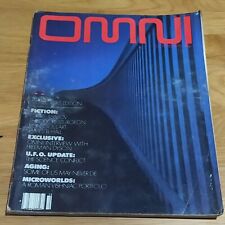 Omni magazine first for sale  BROADSTAIRS