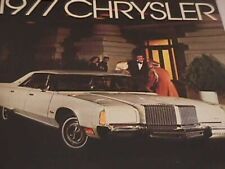 Chrysler color brochure for sale  Berkeley Springs