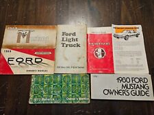 1970 car ford owners manual for sale  Lunenburg