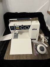 Máquina de costura ELNA TX Electronic 390-B com pedal -- COMO ESTÁ -- FUNCIONA - LEIA! comprar usado  Enviando para Brazil