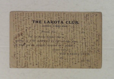 1896 lakota club for sale  Dayton