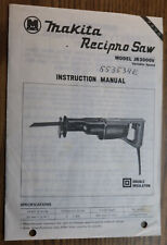 Instruction manual makita for sale  Spring Hill