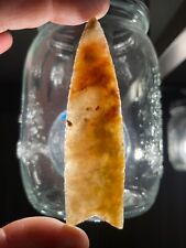 translucent chalcedony paleo plainview allen point arrowhead artifact clovis, used for sale  Shipping to South Africa