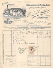 Invoice.am24359.bourgoin.1902. d'occasion  Expédié en Belgium