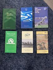 Horseracing racecards for sale  READING