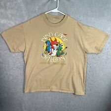 Camiseta Masculina Vintage Anos 90 Gaiola de Pássaro Logo Arizona Papagaio Adulto GG Marrom, usado comprar usado  Enviando para Brazil