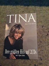 TINA TURNER- ALL THE BEST- RARE PUBLICITY POSTCARD comprar usado  Enviando para Brazil