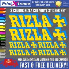 Rizla 2 Colour Stickers / Decals Pack of 6, Race, Motorcycle, Suzuki, Gilera, RS for sale  Shipping to South Africa