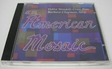 An American Mosaic - Cross and Chapman - CD de flauta y arpa, 2000, discos de Albany segunda mano  Embacar hacia Argentina