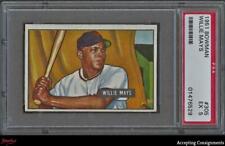 1951 Bowman #305 Willie Mays RC Giants ROOKIE PSA 5 EX Excellent for sale  Shipping to Canada