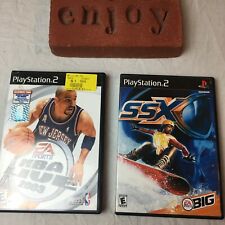 Lote de videogame SSX (Sony PlayStation 2, 2000) snowboarding e NBA Live 2003 PS2 comprar usado  Enviando para Brazil