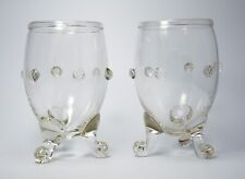 Pair clear glass for sale  BRAMPTON
