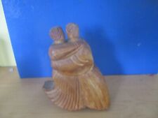 Wooden carving couple for sale  CARMARTHEN