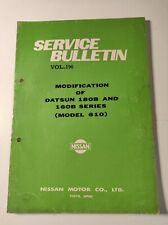 Nissan service bulletin for sale  TELFORD