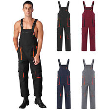 S-4XL Mens Overalls Fashion Wear Resistant Workwear Bib Coveralls Work Brace for sale  Shipping to South Africa