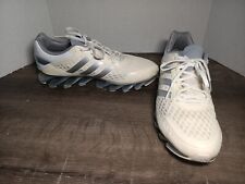 Tênis de corrida esportivo Adidas Spring Blade branco cinza masculino tamanho 10.5 comprar usado  Enviando para Brazil