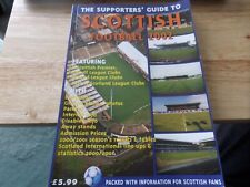 Supporters guide scottish for sale  WIGAN