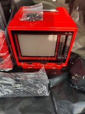 La Petite 4,5 polegadas alta tecnologia mini televisão vermelha 1986 com estojo de transporte (NOVO) comprar usado  Enviando para Brazil
