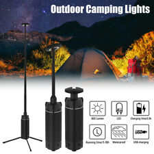 Lámpara telescópica portátil pesca exterior camping luz LED trípode USB segunda mano  Embacar hacia Argentina