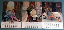 Calendario vespa piaggio usato  Torchiarolo