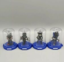 Domez Fortnite Squad Mode 4 pack Raven Omega Elite Agent Black Knight New Figure for sale  Shipping to South Africa