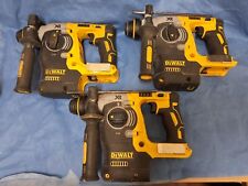 LOT OF (3) DEWALT DCH273 20V MAX  SDS Rotary Hammer DRILLS (NOT WORKING), used for sale  Shipping to South Africa