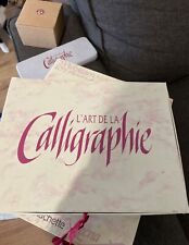 Lot calligraphie lot d'occasion  Limoges-