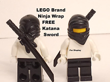 LEGO Negro Ninja Cabeza Envolvente Bufanda VAINA GRATIS Espada a juego KATANA Ninjago segunda mano  Embacar hacia Argentina