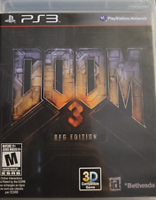 Doom 3 BFG Edition - (PlayStation 3 PS3, Completo, Disco Quase Perfeito! comprar usado  Enviando para Brazil