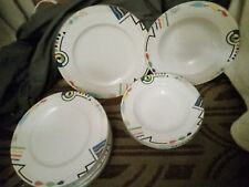 23 pcs. Mikasa Ultima Plus Headline  Plates 10.75" Bowls charger Geometric HK232 for sale  Shipping to South Africa