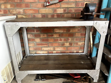 Steel workbench heavy for sale  PETERBOROUGH
