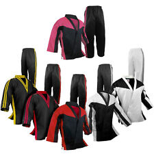 Karate Taekwondo Demo Team Uniform Gi Freestyle Competition Martial Arts Suits for sale  Shipping to South Africa