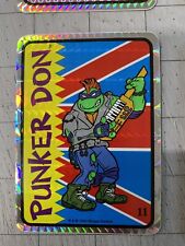 1993 Teenage Mutant Ninja Turtles DONATELLO PUNKER Adesivo de Prisma de Venda Automática TMNT comprar usado  Enviando para Brazil