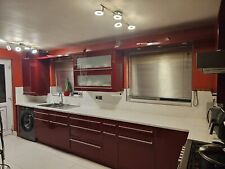 Complete red kitchen for sale  STOKE-ON-TRENT