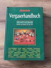 Vergaserhandbuch europäische  gebraucht kaufen  Ibbenbüren